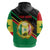 Custom Senegal Hoodie Lion Graphic, National Flag, Fiery Soccer Ball - Bold African Pride Design - Wonder Print Shop