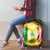 Custom Senegal Luggage Cover Lion Graphic, National Flag, Fiery Soccer Ball - Bold African Pride Design - Wonder Print Shop