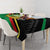 Custom Senegal Tablecloth Lion Graphic, National Flag, Fiery Soccer Ball - Bold African Pride Design - Wonder Print Shop