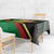 Custom Senegal Tablecloth Lion Graphic, National Flag, Fiery Soccer Ball - Bold African Pride Design - Wonder Print Shop