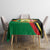Custom Senegal Tablecloth Lion Graphic, National Flag, Fiery Soccer Ball - Bold African Pride Design - Wonder Print Shop