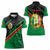 Custom Senegal Women Polo Shirt Lion Graphic, National Flag, Fiery Soccer Ball - Bold African Pride Design - Wonder Print Shop