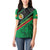 Custom Senegal Women Polo Shirt Lion Graphic, National Flag, Fiery Soccer Ball - Bold African Pride Design - Wonder Print Shop