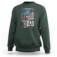 Veteran Dad Sweatshirt I Know Heaven Is A Beautiful Place Because They Have My Dad - Wonder Print Shop