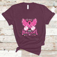 Breast Cancer Awareness T Shirt Save The Headlights - Wonder Print Shop