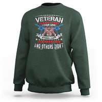 Veteran Sweatshirt Its Not That I Can And Others Cant - Wonder Print Shop