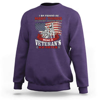 Veteran Daughter Sweatshirt I Am Pround of Many Things In Life - Wonder Print Shop
