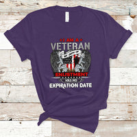 Veteran T Shirt I am a Veteran My Oath of Enlistment - Wonder Print Shop