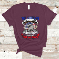 Veterans day T Shirt The Veterans of our Military Services - Wonder Print Shop