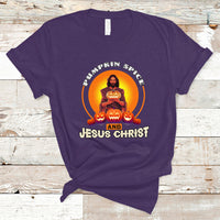 Christian T Shirt Pumpkin Spice and Jesus Christ - Wonder Print Shop