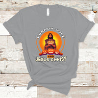Christian T Shirt Pumpkin Spice and Jesus Christ - Wonder Print Shop