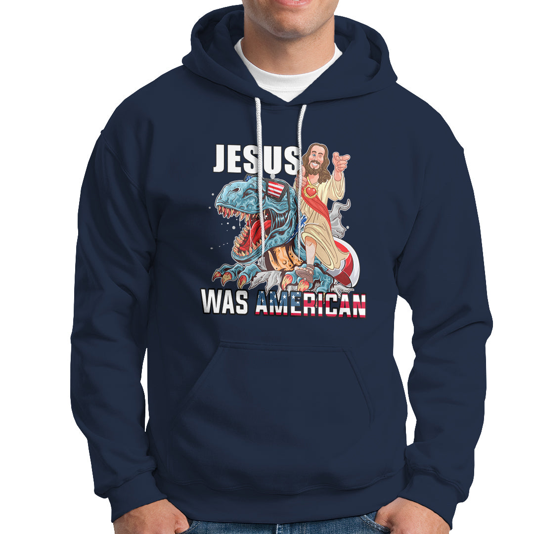 Christian Hoodie Jesus Was American - Wonder Print Shop
