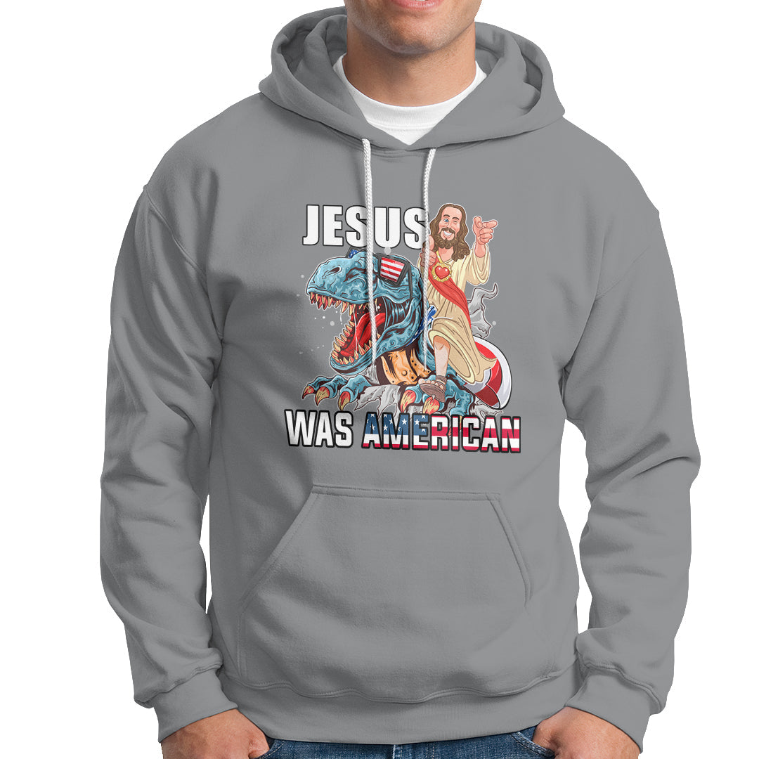 Christian Hoodie Jesus Was American - Wonder Print Shop