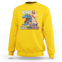 Christian Sweatshirt Jesus Was American - Wonder Print Shop