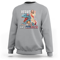 Christian Sweatshirt Jesus Was American - Wonder Print Shop
