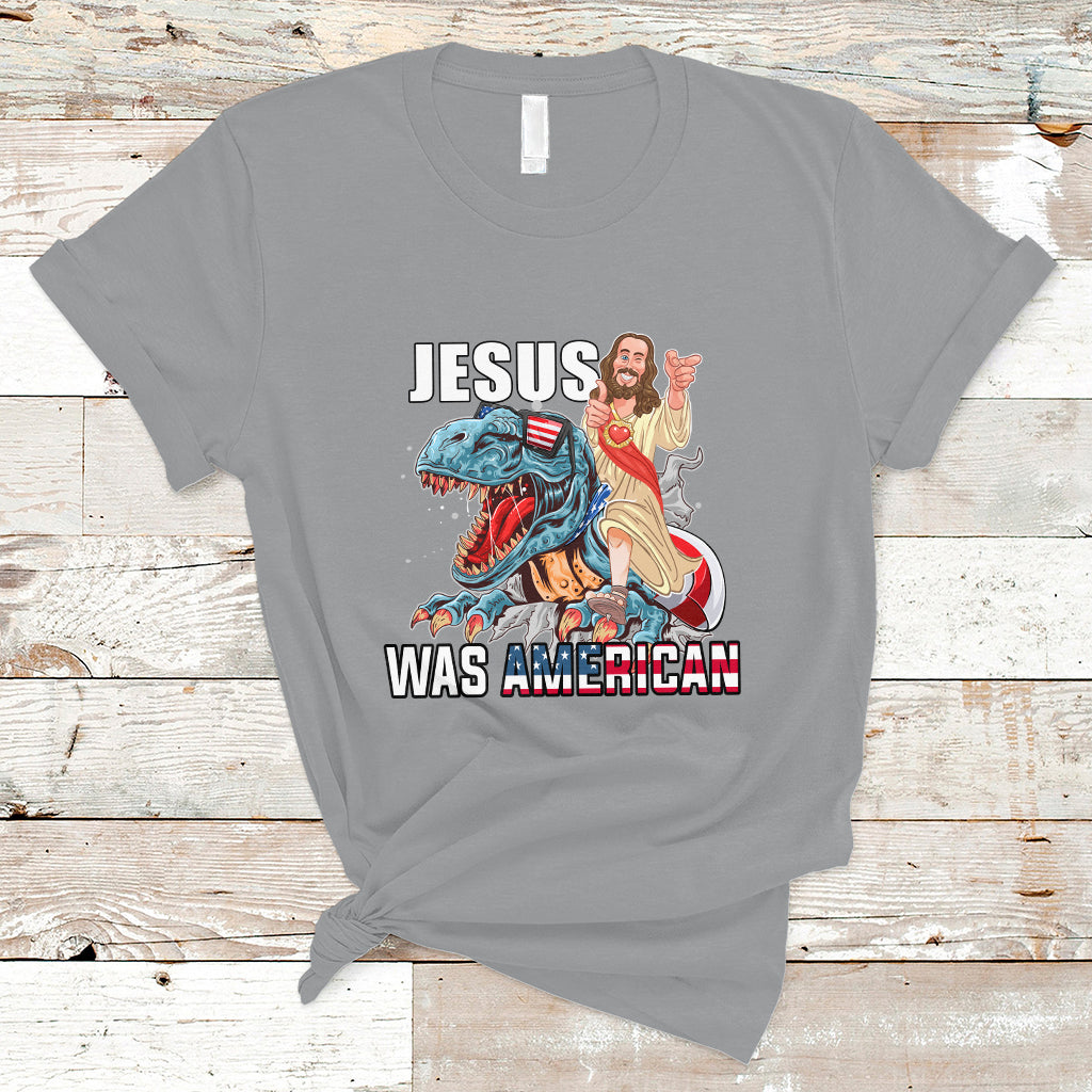 Christian T Shirt Jesus Was American - Wonder Print Shop