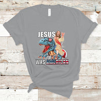 Christian T Shirt Jesus Was American - Wonder Print Shop