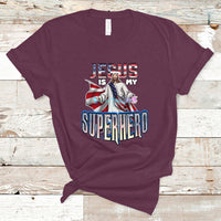 Christian T Shirt Jesus Is My Superhero - Wonder Print Shop