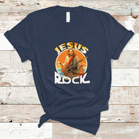 Christian T Shirt Jesus Is My Rock - Wonder Print Shop