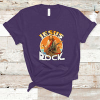Christian T Shirt Jesus Is My Rock - Wonder Print Shop