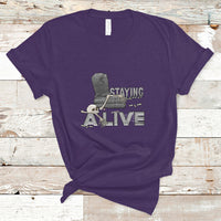 Funny T Shirt for Men Staying A Live - Wonder Print Shop