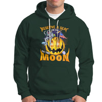 Pumpkin Head Hoodie Reserve A Seat For You On The Moon - Wonder Print Shop