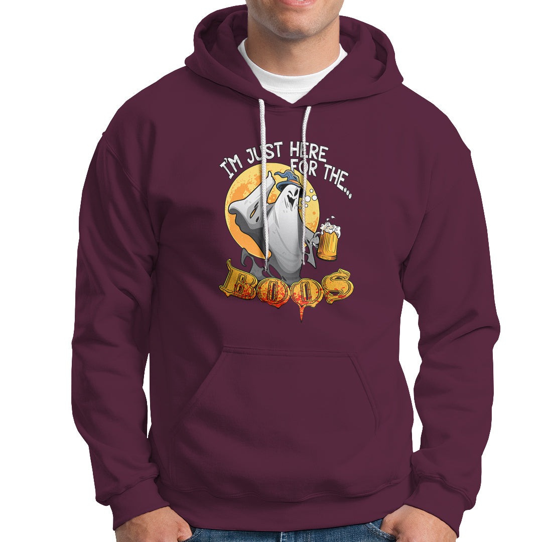 Im Just Here For The Boos Hoodie - Wonder Print Shop