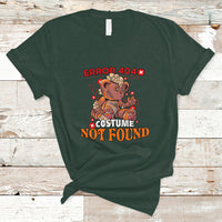 Halloween Teddy Scares T Shirt Error 404, Costume Not Found - Wonder Print Shop