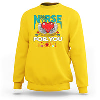 Nurse Sweatshirt I Will Be There For You - Wonder Print Shop