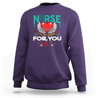 Nurse Sweatshirt I Will Be There For You - Wonder Print Shop