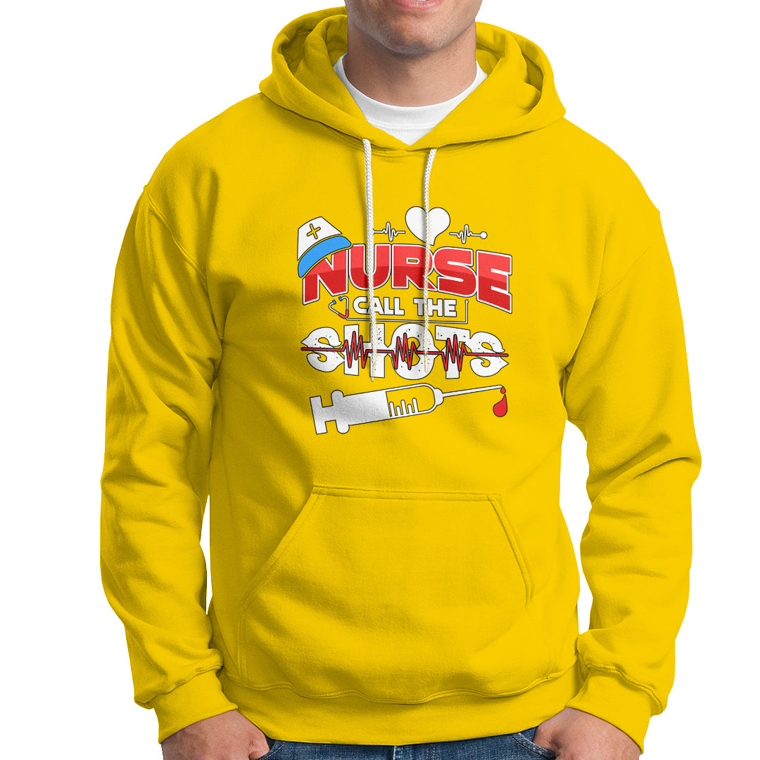 Nurse Hoodie Call The Shots - Wonder Print Shop