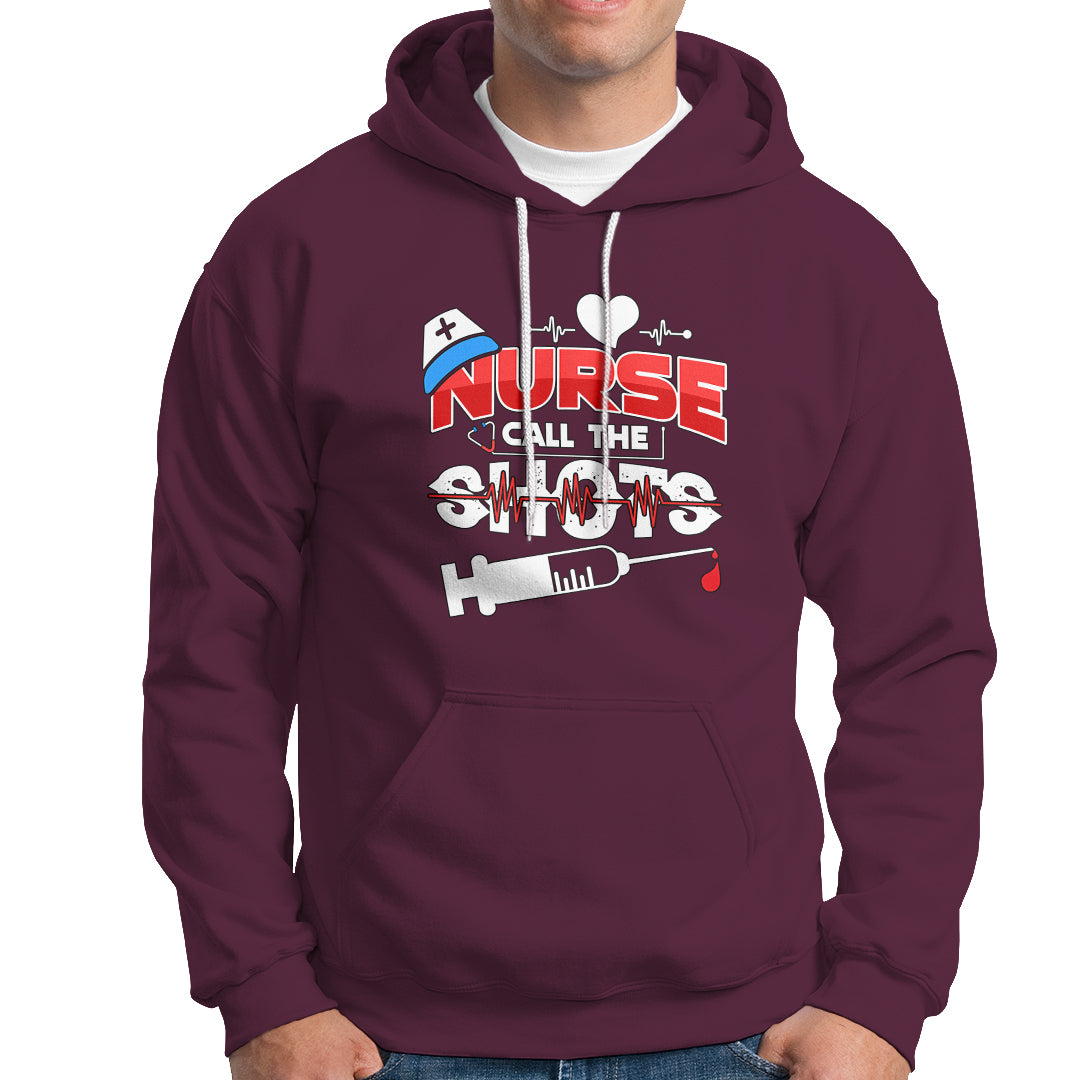 Nurse Hoodie Call The Shots - Wonder Print Shop