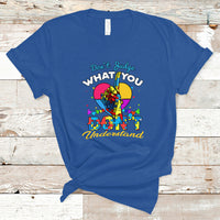 Autism Wareness T Shirt Dont Judge What You Dont Understand - Wonder Print Shop