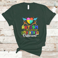 Autism Awareness T Shirt Magically Different - Wonder Print Shop