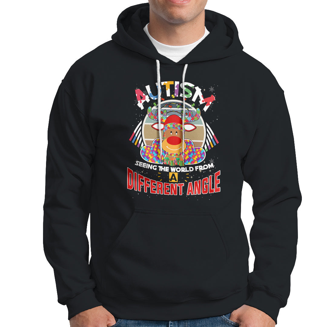 Autism Hoodie Im Seeing The World From Different Angle - Wonder Print Shop
