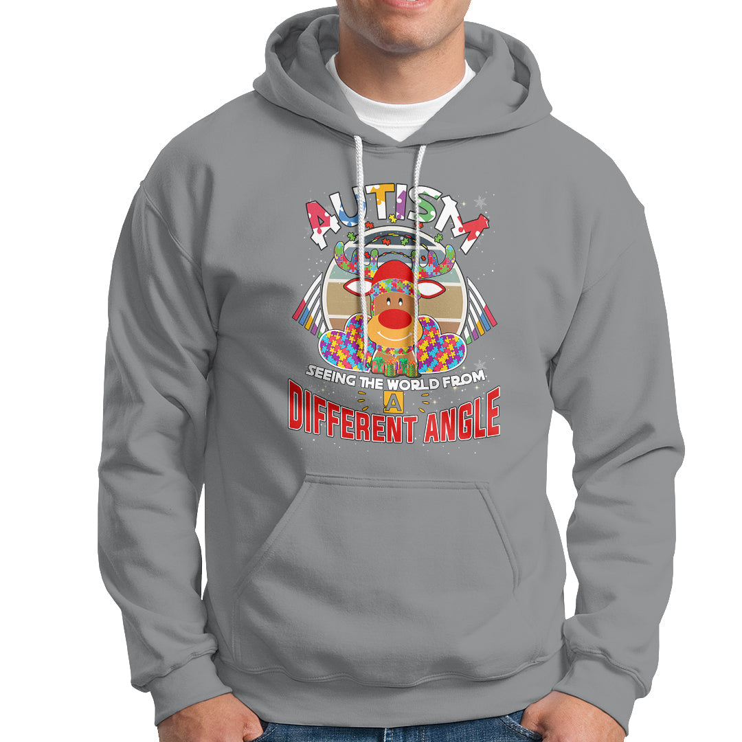 Autism Hoodie Im Seeing The World From Different Angle - Wonder Print Shop