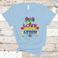 Love Someone With Autism T Shirt - Wonder Print Shop