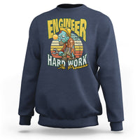 Engineer Sweatshirt Hard Work In Prosess - Wonder Print Shop