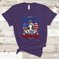 Engineer Dad T Shirt Nothing Scares Me - Wonder Print Shop