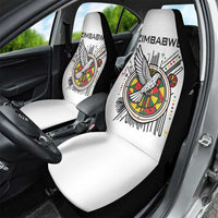 Spirit of Zimbabwe Car Seat Cover Tribal Patterns, Flag Colors and Symbol of Peace