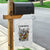 Spirit of Zimbabwe Garden Flag Tribal Patterns, Flag Colors and Symbol of Peace