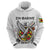 Spirit of Zimbabwe Hoodie Tribal Patterns, Flag Colors and Symbol of Peace