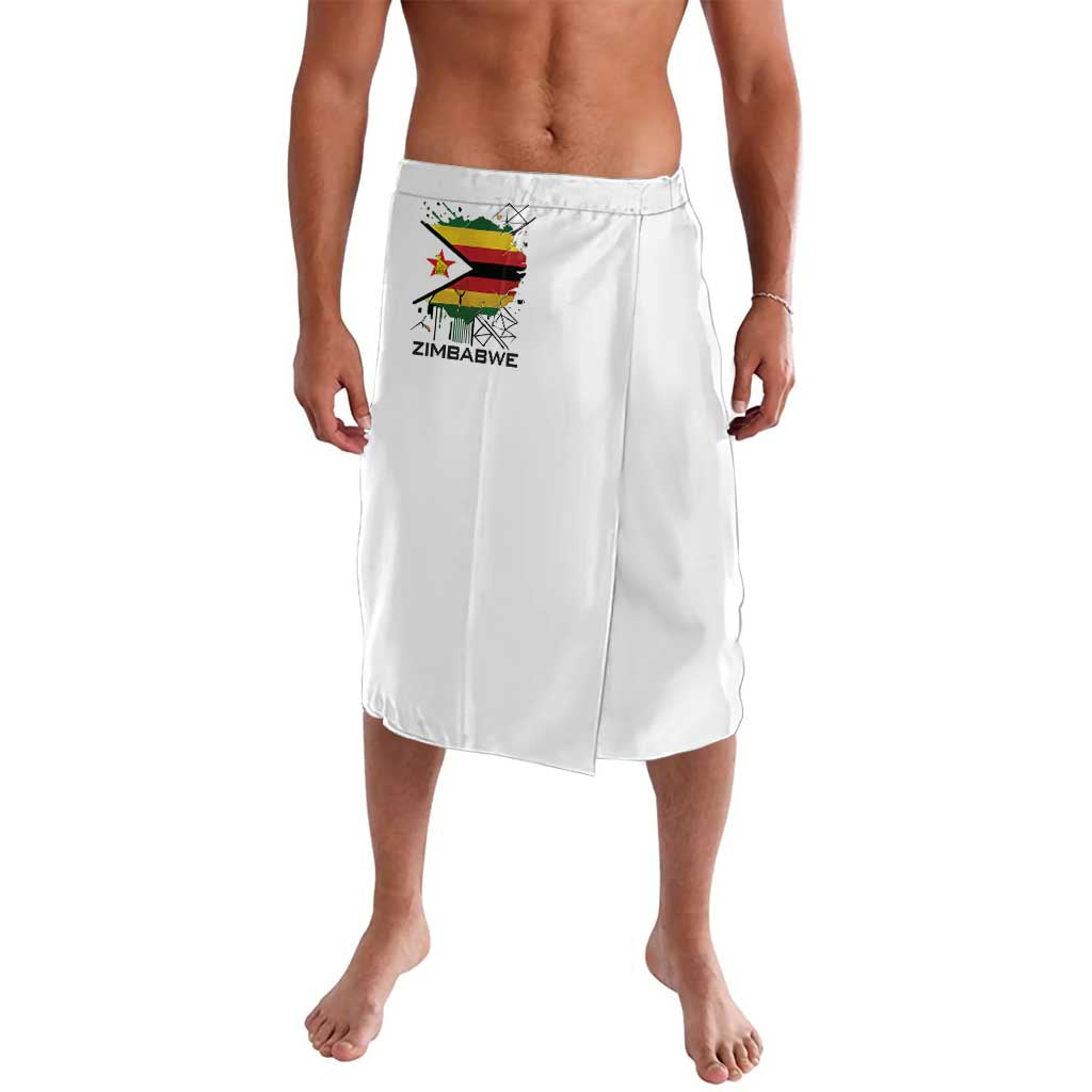 Spirit of Zimbabwe Lavalava Tribal Patterns, Flag Colors and Symbol of Peace