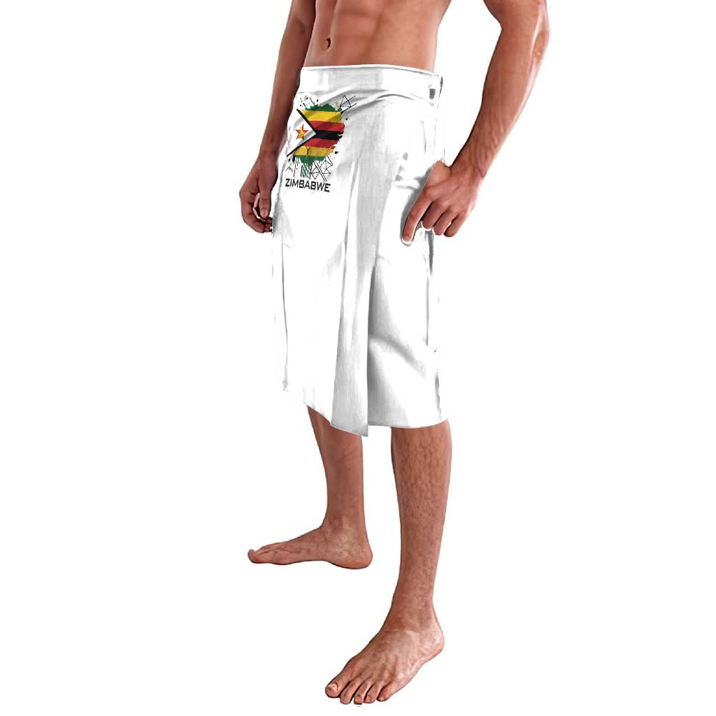 Spirit of Zimbabwe Lavalava Tribal Patterns, Flag Colors and Symbol of Peace