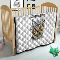 Spirit of Zimbabwe Quilt Tribal Patterns, Flag Colors and Symbol of Peace