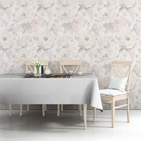 Spirit of Zimbabwe Tablecloth Tribal Patterns, Flag Colors and Symbol of Peace