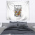 Spirit of Zimbabwe Tapestry Tribal Patterns, Flag Colors and Symbol of Peace