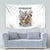 Spirit of Zimbabwe Tapestry Tribal Patterns, Flag Colors and Symbol of Peace