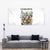 Spirit of Zimbabwe Tapestry Tribal Patterns, Flag Colors and Symbol of Peace