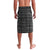 Zimbabwean Bird Statue Lavalava Tribal Pattern with National Flag Patch and Heritage Symbol